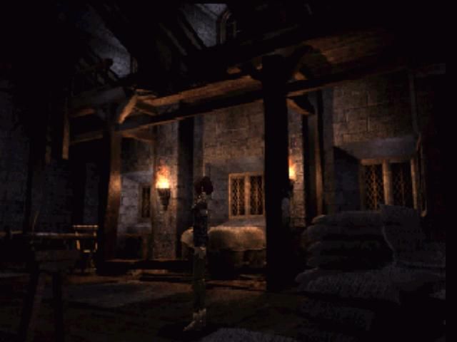 Koudelka (PlayStation) screenshot: One of the rooms