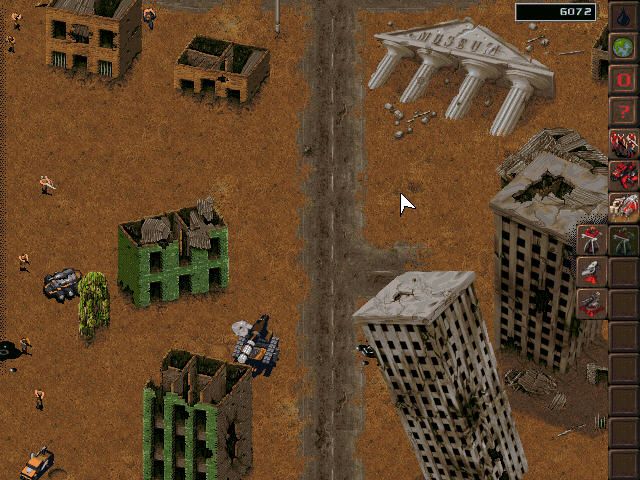 KKND: Krush Kill 'N Destroy Xtreme (Windows) screenshot: Enemy forces coming from the north.