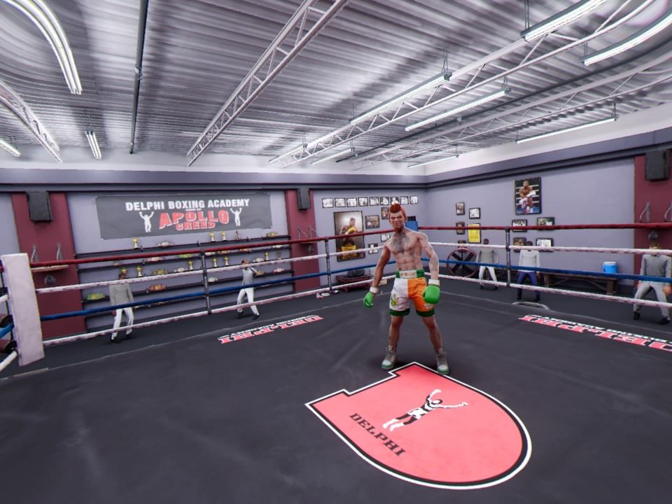 Creed: Rise to Glory (PlayStation 4) screenshot: My first match is against Luke O'Grady