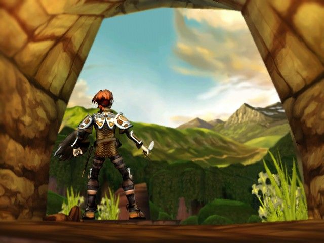 Knight's Apprentice: Memorick's Adventures (Xbox) screenshot: Enchated Lake