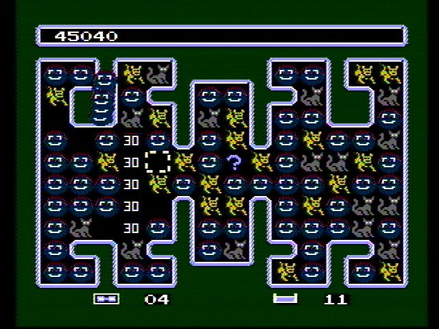 Krazy Kreatures (NES) screenshot: Level 11
