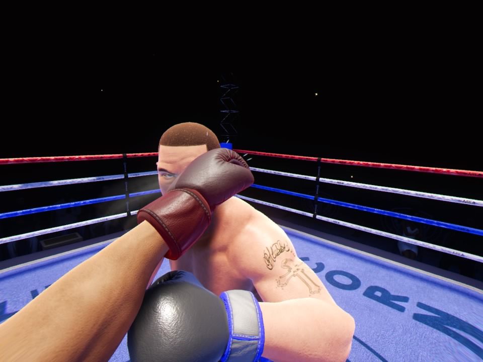 Creed: Rise to Glory (PlayStation 4) screenshot: Nth round with both opponents weakened by all the exchanged punches