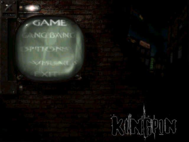 Kingpin: Life of Crime (Windows) screenshot: The main menu