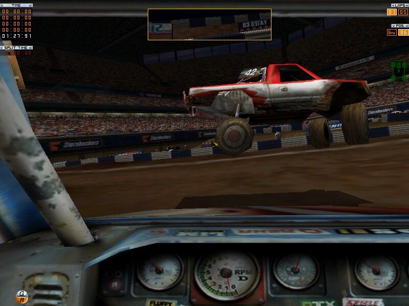 Leadfoot: Stadium Off-Road Racing (Windows) screenshot: Jumps