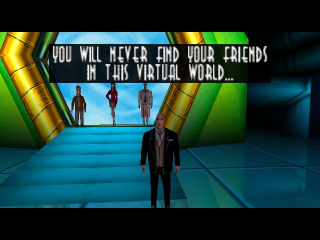 Superman (Nintendo 64) screenshot: Superman will never see his friends again!