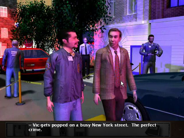 Law & Order II: Double or Nothing (Windows) screenshot: Getting started