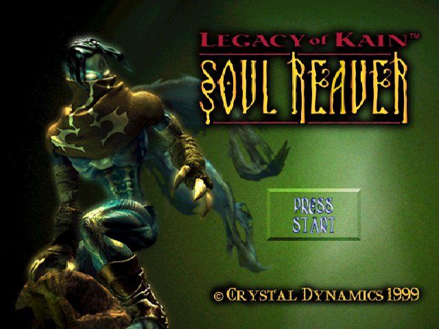 Legacy of Kain: Soul Reaver (Windows) screenshot: title screen