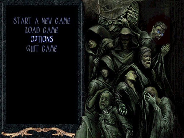 Legacy of Kain: Soul Reaver (Windows) screenshot: main menu