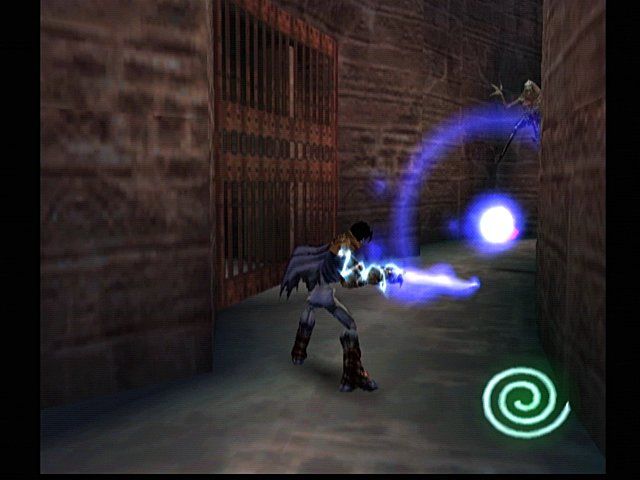 Legacy of Kain: Soul Reaver (Dreamcast) screenshot: Force Projectile