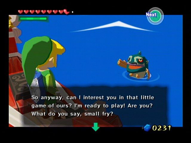 Screenshot of The Legend of Zelda: The Wind Waker (GameCube, 2002) -  MobyGames
