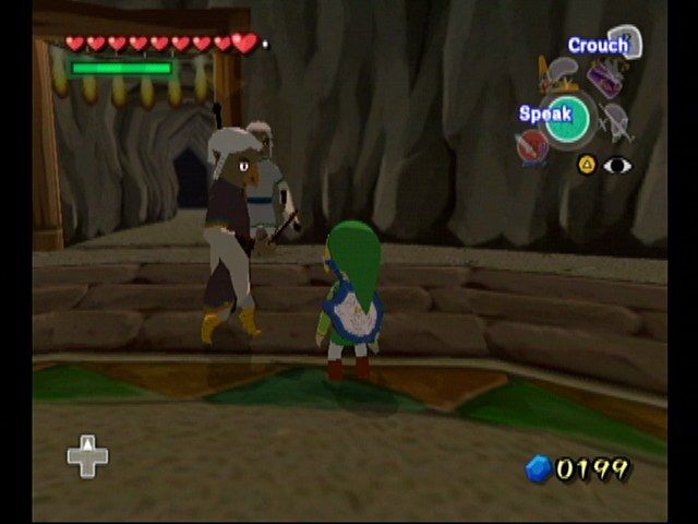 Screenshot of The Legend of Zelda: The Wind Waker (GameCube, 2002) -  MobyGames