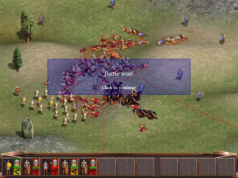 Legion (Windows) screenshot: Victory!