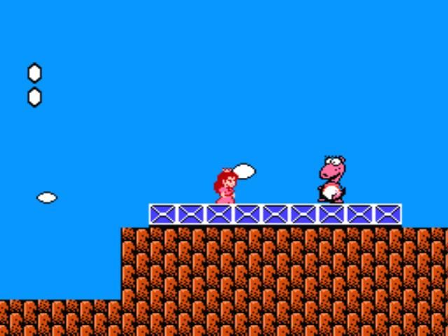 Super Mario Bros. 2 (NES) screenshot: Boss battle