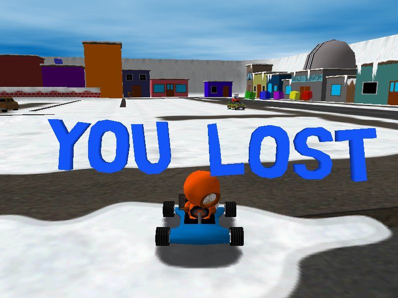 South Park Rally (Windows) screenshot: You Lost