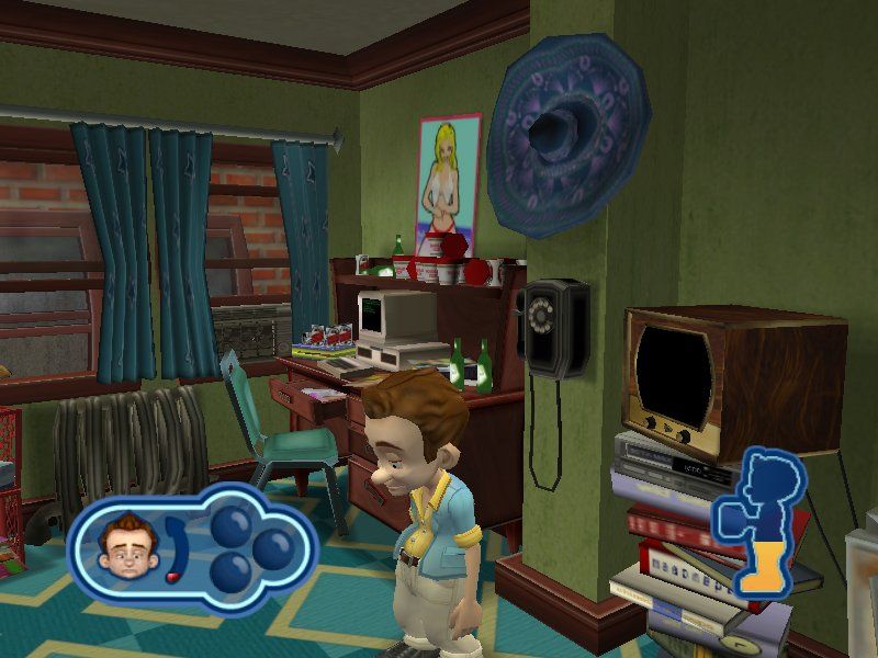 Leisure Suit Larry: Magna Cum Laude (Uncut and Uncensored!) (Windows) screenshot: Larry in his Room