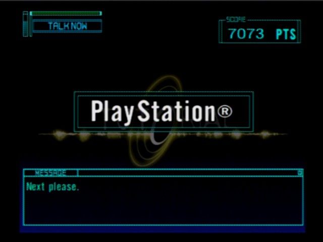 Lifeline (PlayStation 2) screenshot: Tutorial tests you by pronouncing certain words, like PlayStation