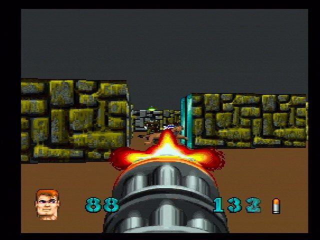 Screenshot of Wolfenstein 3D (Jaguar, 1994) - MobyGames