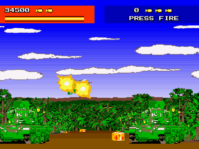 Line of Fire (Amiga) screenshot: Mission 2