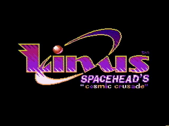 Cosmic Spacehead (NES) screenshot: Title screen