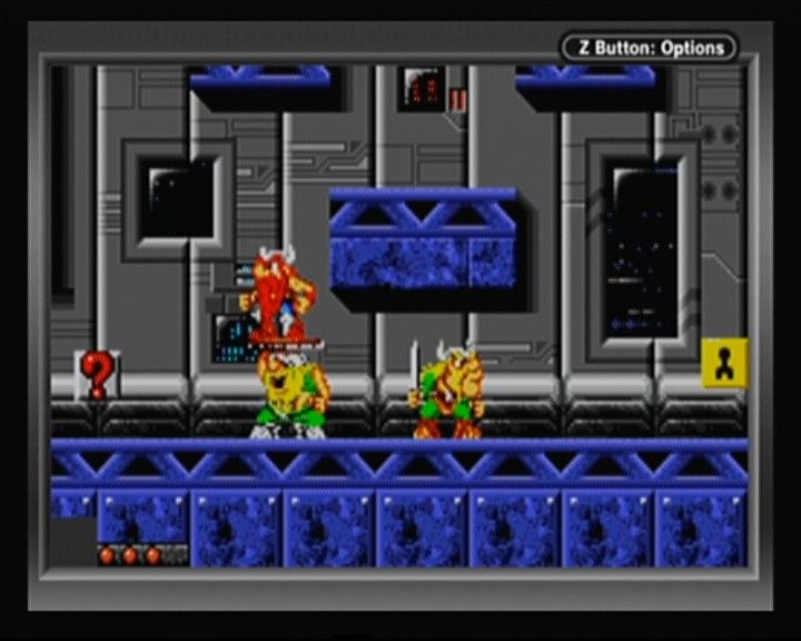 The Lost Vikings (Game Boy Advance) screenshot: Teamwork is the keyword for this game.