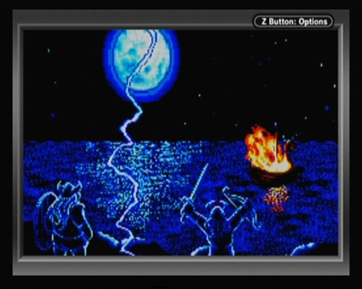 The Lost Vikings (Game Boy Advance) screenshot: Restarting the level.