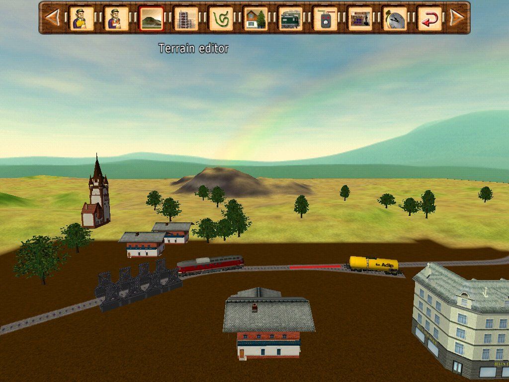 Loco-Commotion (Windows) screenshot: The level editor can be fun to tinker with.