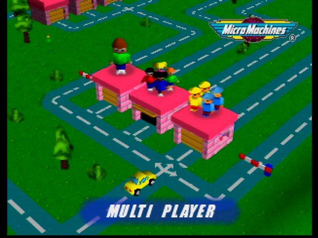 Micro Machines 64 Turbo (Nintendo 64) screenshot: Game Setup