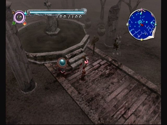 Lost Kingdoms (GameCube) screenshot: a checkpoint in a level