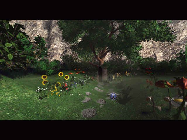 Zork: Grand Inquisitor (Windows) screenshot: Beautiful garden!