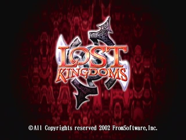 Lost Kingdoms (GameCube) screenshot: title screen