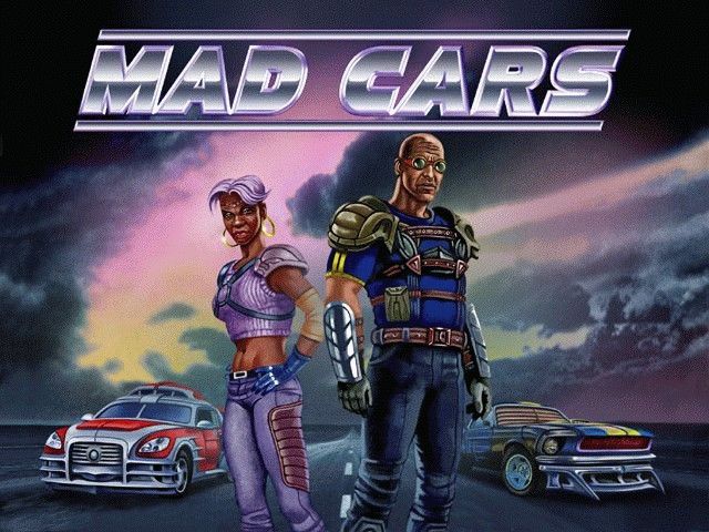 Mad Cars (Windows) screenshot: Title screen