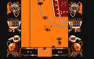 Drazen Petrovic Basket (Amstrad CPC) screenshot: You need a good offensive strategy