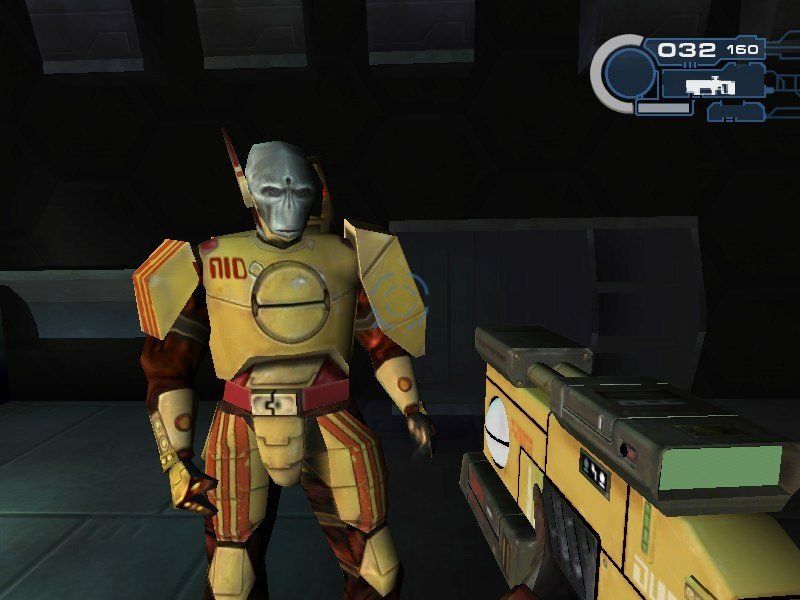 Warhammer 40,000: Fire Warrior (Windows) screenshot: Your commander will brief you...