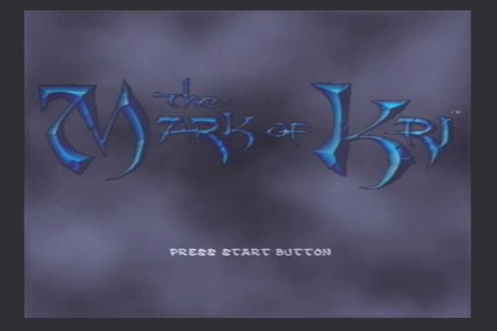 The Mark of Kri (PlayStation 2) screenshot: Title Screen