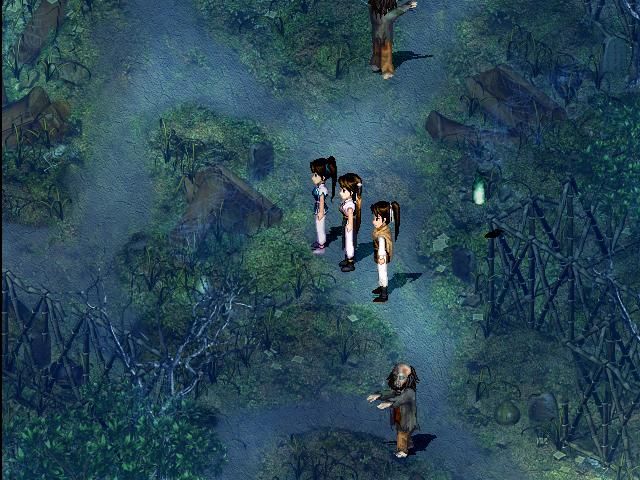Xin Xianjian Qixia Zhuan (Windows) screenshot: You discover, to your astonishment, that Chinese zombies aren't much different from their relatives all over the world
