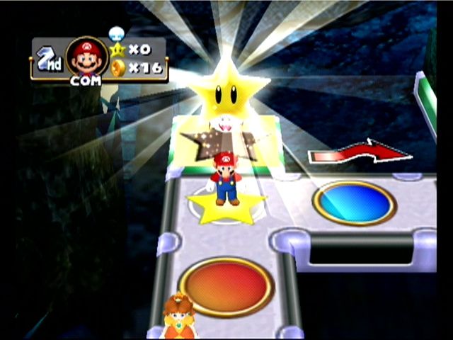 Mario Party 4 (GameCube) screenshot: Mario has won a star!