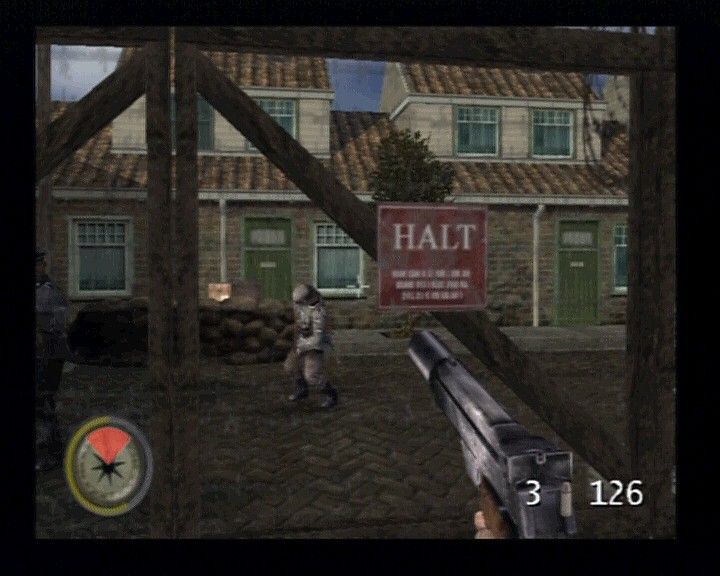 Medal of Honor: Frontline (PlayStation 2) screenshot: Negotiations never even came to question.