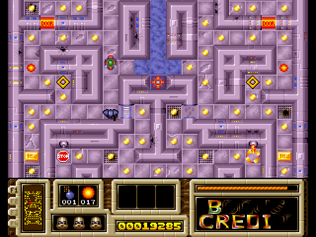 Mean Arenas (Amiga) screenshot: Another detailed arena
