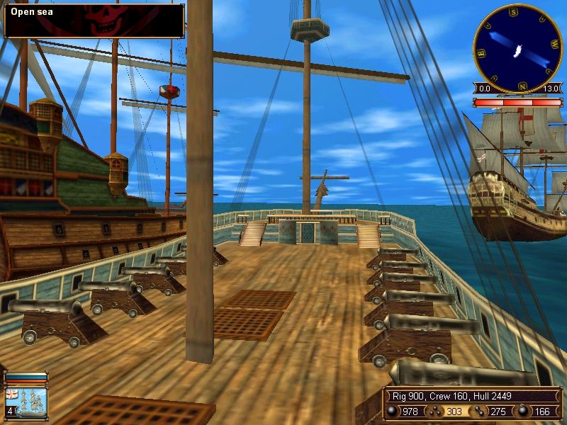 Screenshot of Sea Dogs (Windows, 2000) MobyGames