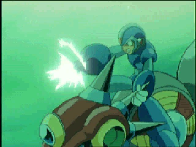 Mega Man X3 (Windows) screenshot: Anime intro