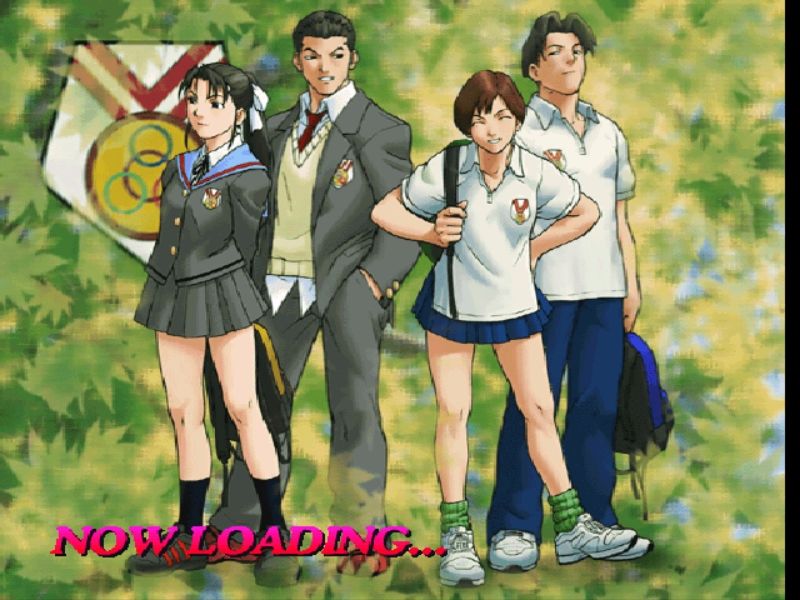 Rival Schools (PlayStation) screenshot: One of good loading screens