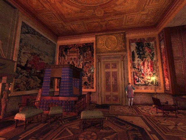 The Messenger (Windows) screenshot: The King's Bedroom