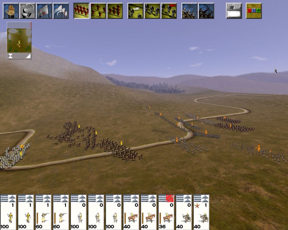 Medieval: Total War (Windows) screenshot: Attack!
