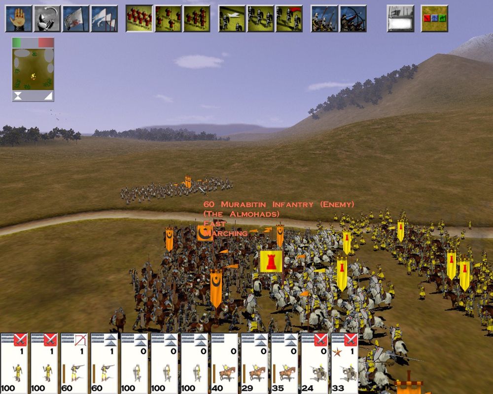 Medieval: Total War (Windows) screenshot: Battle