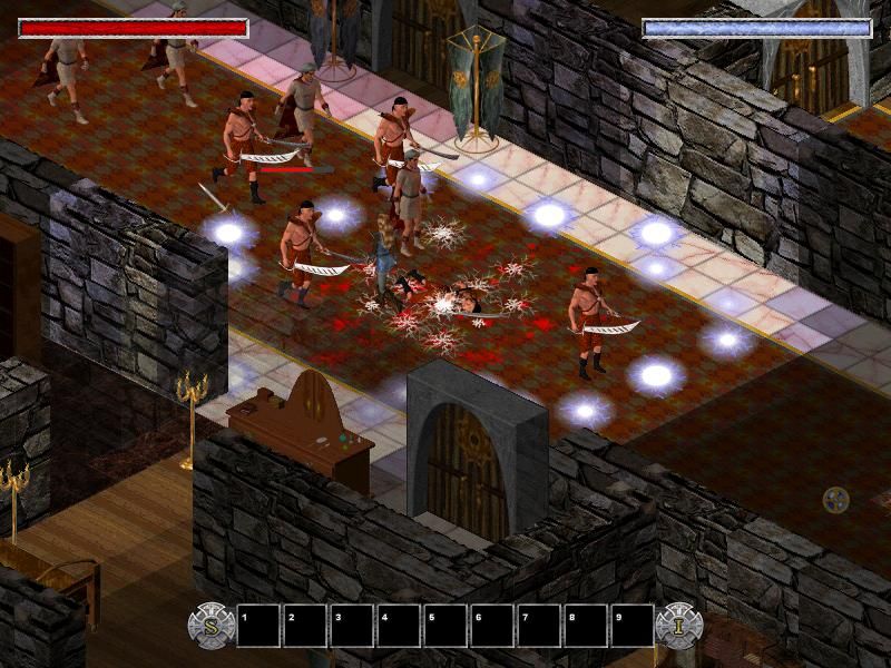 Morning's Wrath (Windows) screenshot: Castle invasion