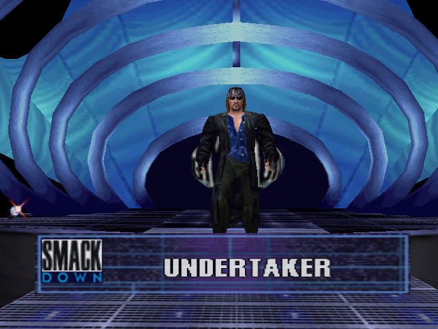 WWF No Mercy (Nintendo 64) screenshot: Undertaker's entrance