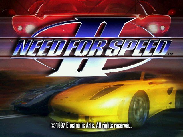 Need for Speed II (Windows) screenshot: Main Title