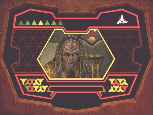 Star Trek: The Next Generation - Klingon Honor Guard (Windows) screenshot: Master Korek is Da'har Master of DuSaQ To'kar and leader of the Honor Guard and thus your boss