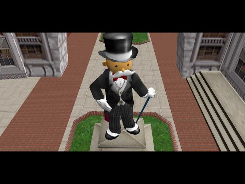 Monopoly Tycoon (Windows) screenshot: Mr Monopoly himself