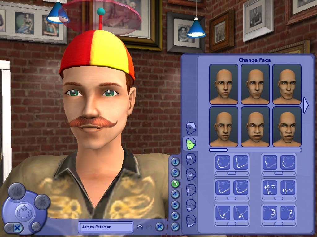 The Sims 2 (Windows) screenshot: You can alter just about any aspect of your Sims appearance.